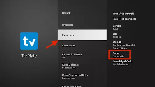 clear cache on Firestick